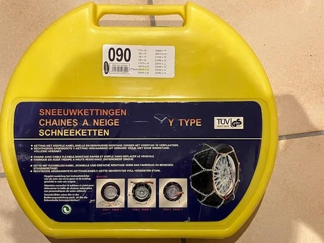 sneeuwkettingen, Auto diversen, Sneeuwkettingen, Ophalen, Zo goed als nieuw
