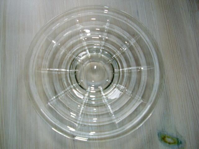 Leuk koekschaaltje van persglas, Antiek en Kunst, Curiosa en Brocante, Ophalen of Verzenden