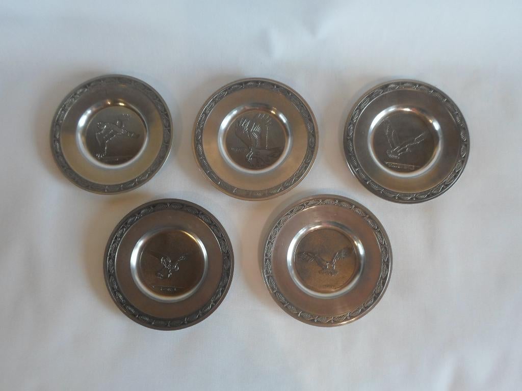 Mullingar Tin Ireland Wandborden Vogels, Ophalen of Verzenden