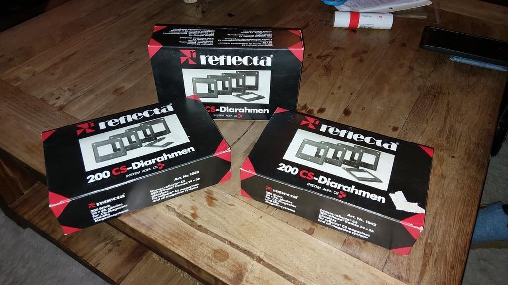 600 Diaraampjes nieuw in doos, Ophalen of Verzenden, Nieuw