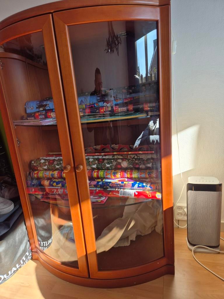 Tussendeel vitrinekast, Ophalen of Verzenden, 25 tot 50 cm, 50 tot 100 cm, 150 tot 200 cm