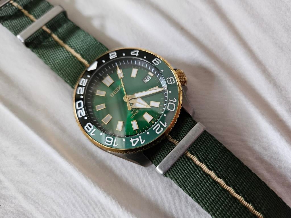 Prachtige seiko diver!, Ophalen of Verzenden, Zo goed als nieuw, Staal, Seiko