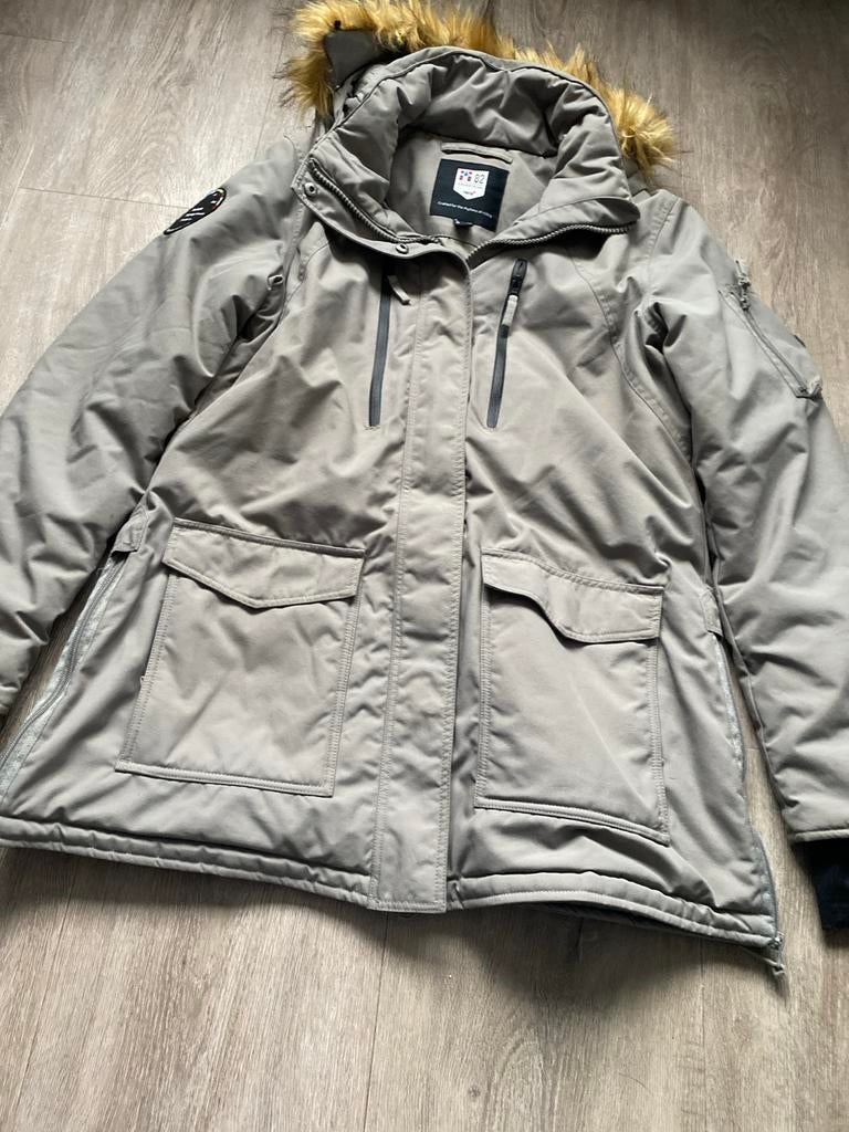 Grijze Horze Equestrian jas - Maat L (42)) grijs, Ophalen of Verzenden, Zo goed als nieuw, Overige soorten, Bovenkleding