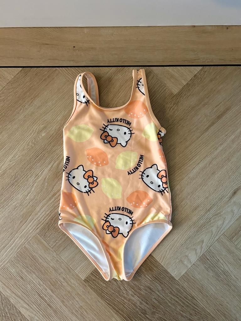 Z.g.a.n. Badpak zwemkleding H&M, Hello Kitty, maat 110 / 116, Kinderen en Baby's, Kinderkleding | Maat 110, Zo goed als nieuw