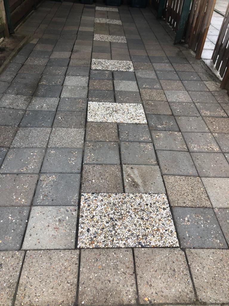 Aangeboden tuintegels schoon voor de winter!, Tuinonderhoud of Snoeiwerk