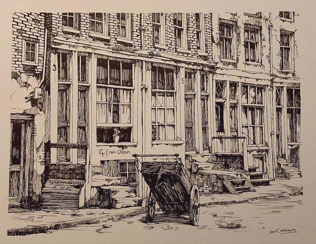 Jan Korthals ... de Bloemstraat ... Amsterdam ..., Ophalen of Verzenden