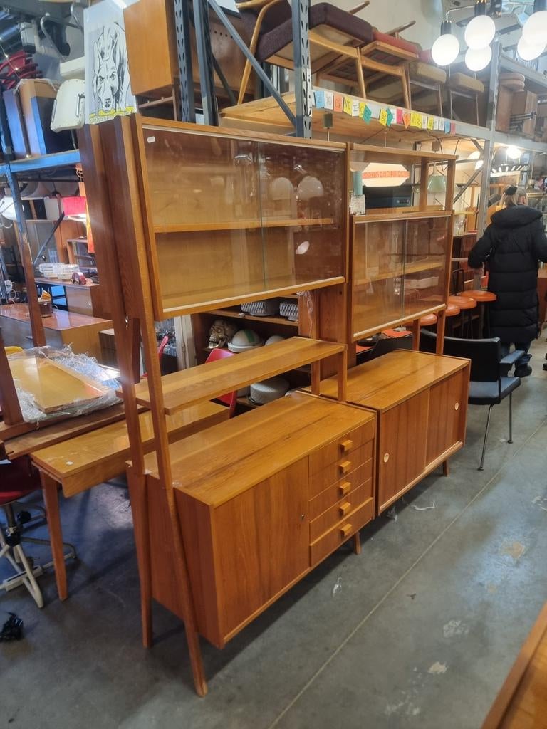 Vintage wandmeubel jaren 60 monti 300, Ophalen, Gebruikt, ,, ,