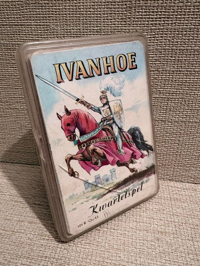 Ivanhoe Kwartetspel - Nostalgisch kaartspel, Ophalen of Verzenden, Zo goed als nieuw