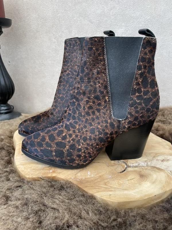 Vacht leren laarsjes The Kooples, Kleding | Dames, Schoenen, Bruin, Verzenden, Lage of Enkellaarzen, Nieuw