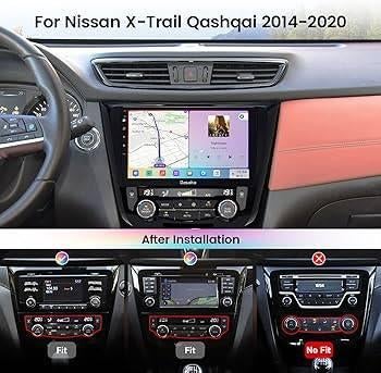Apple carplay radio navigatie Nissan Roque 2016 android 14