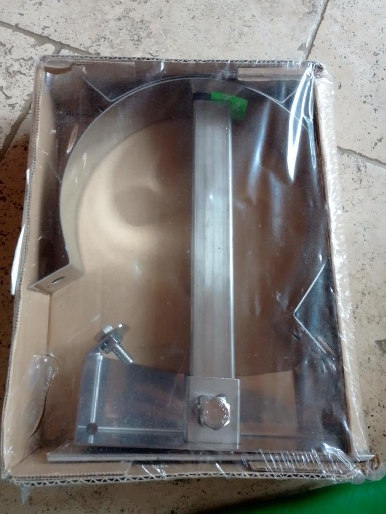 stelbare schoorsteen bevestigingsbeugel, Ophalen of Verzenden, Nieuw, Houtkachel