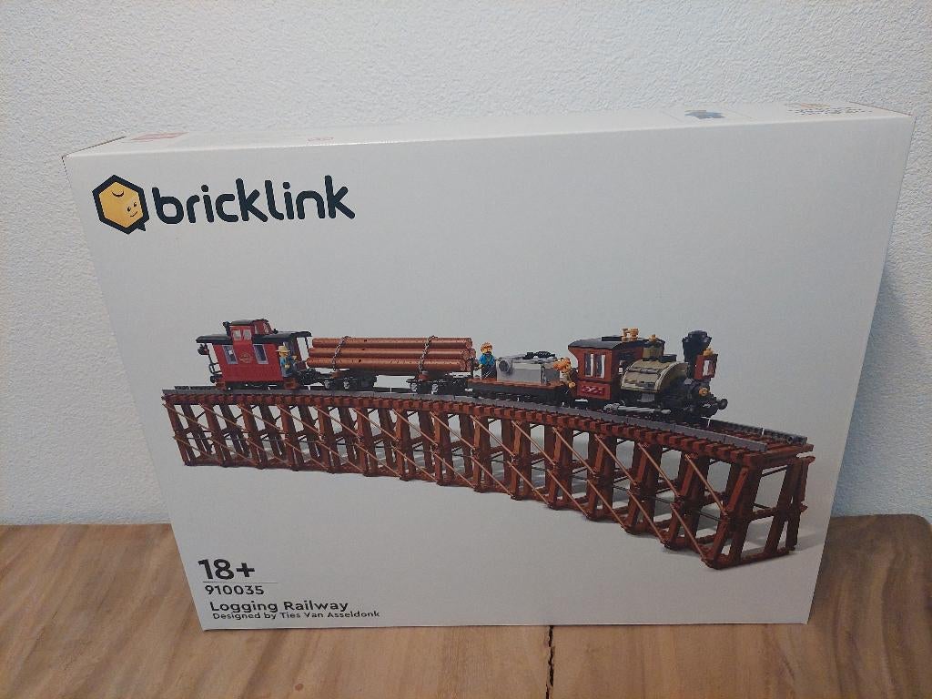 Lego Bricklink 910035 Houtspoorbaan nieuw, Kinderen en Baby's, Speelgoed | Duplo en Lego, Nieuw, Lego, Complete set, Ophalen of Verzenden