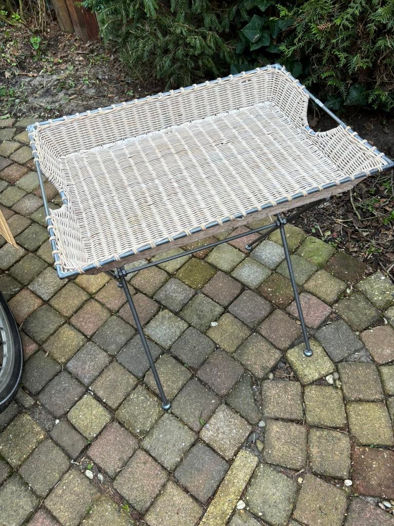 Hele mooie brocante thee tafel / dienblad, Ophalen