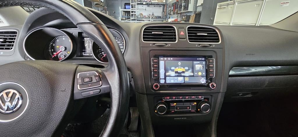 7 inch android radio VW Polo, Golf 5, Golf 6, Auto diversen, Tuning en Styling, Ophalen of Verzenden