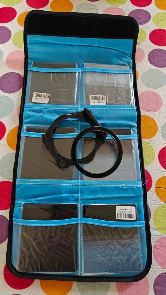 Grijs filter Grijsverloop filter set met houder en pasring, Ophalen of Verzenden, Overige typen