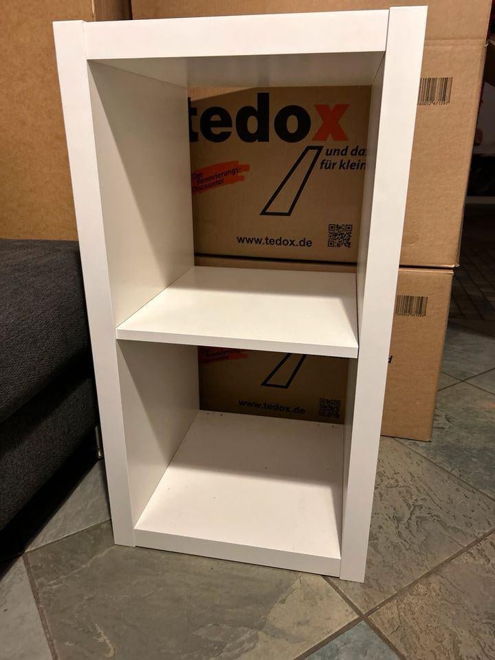 4x Kallax 2 vaks open kast vakkenkast 2x1 wit Ikea, Ophalen, Minder dan 50 cm, 5 laden of meer, Zo goed als nieuw