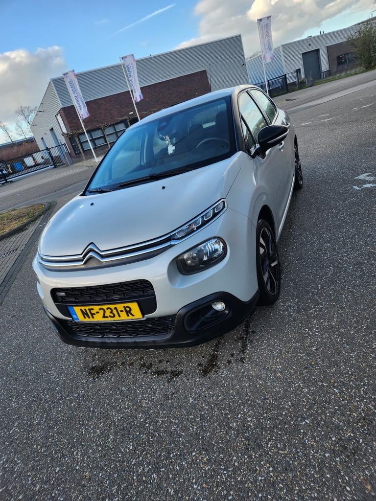 Citroën C3 1.2 Puretech 82pk 2017 Grijs, Auto's, Citroën, Particulier, C3, ABS, Adaptieve lichten, Adaptive Cruise Control, Airbags