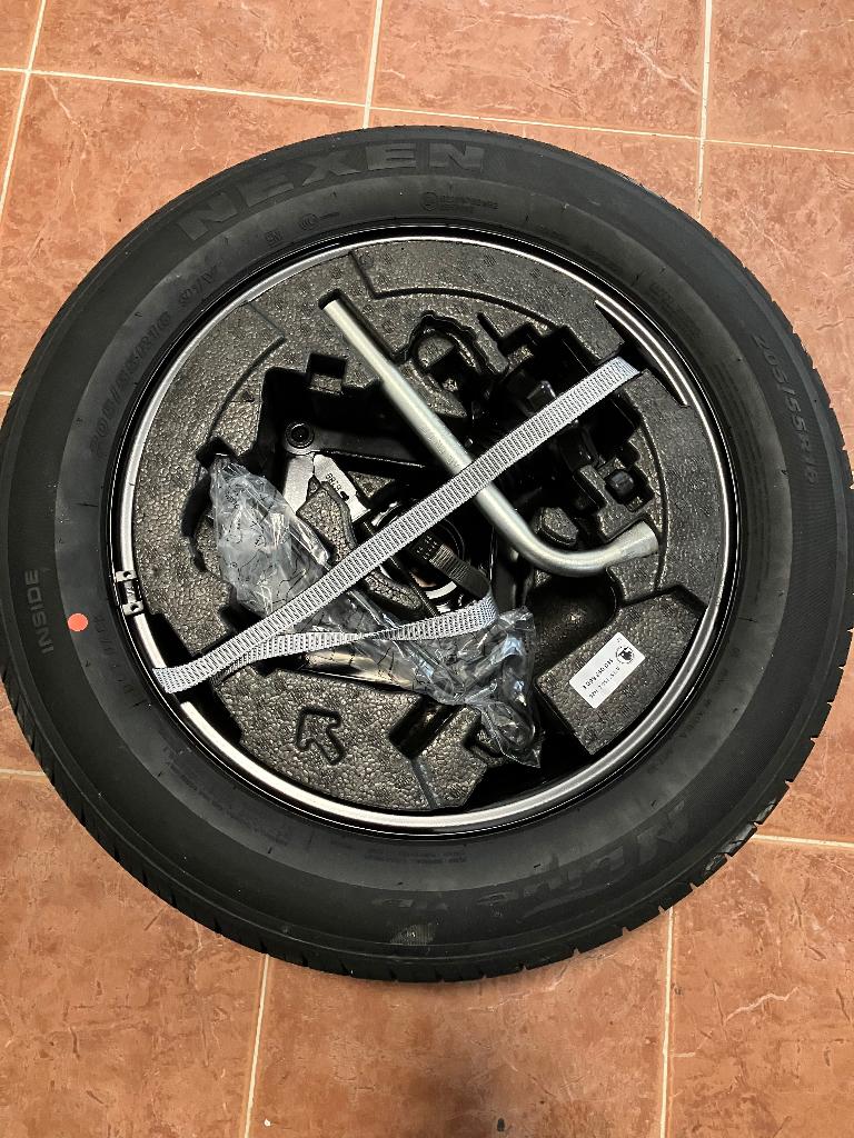 Reserve wiel Skoda/VW, Ophalen, Gebruikt