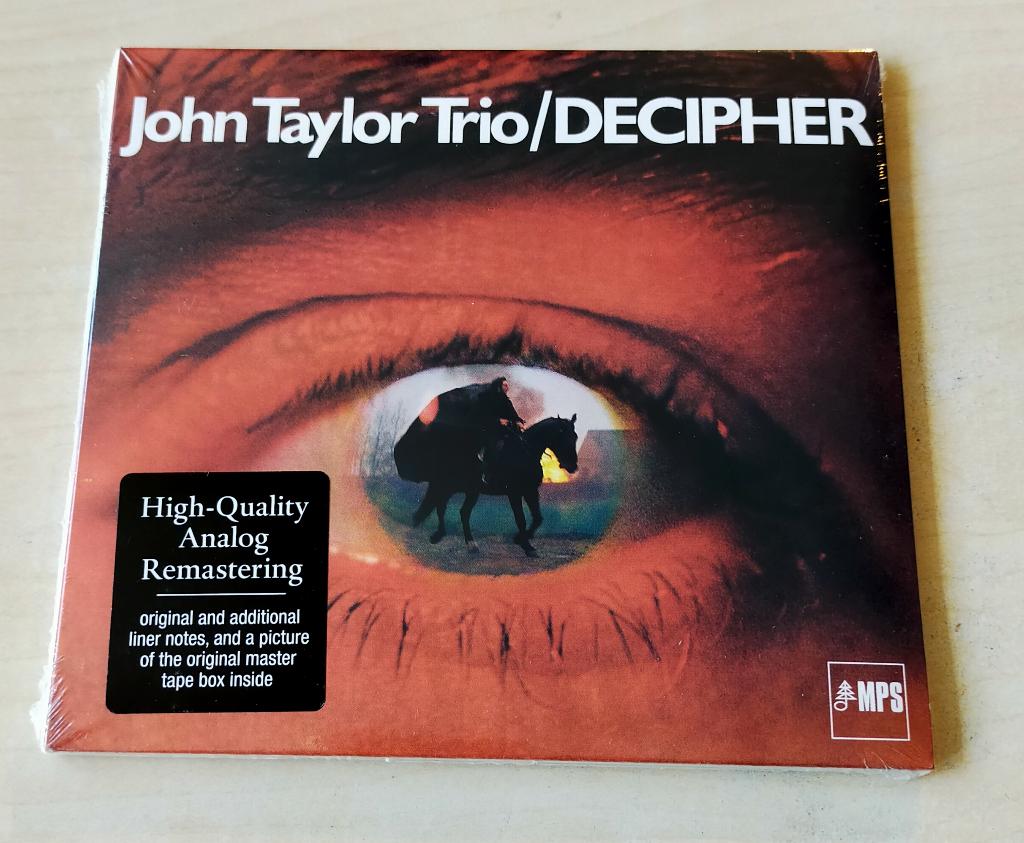 John Taylor Trio - Decipher CD Nieuw Analog Remastering MPS, Ophalen of Verzenden, 1960 tot 1980, Nieuw in verpakking, Jazz