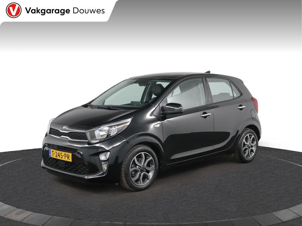 Kia Picanto 1.0 DPi DynamicPlusLine | Automaat | Design Lede, Stof, Gebruikt, Zwart, 881 kg