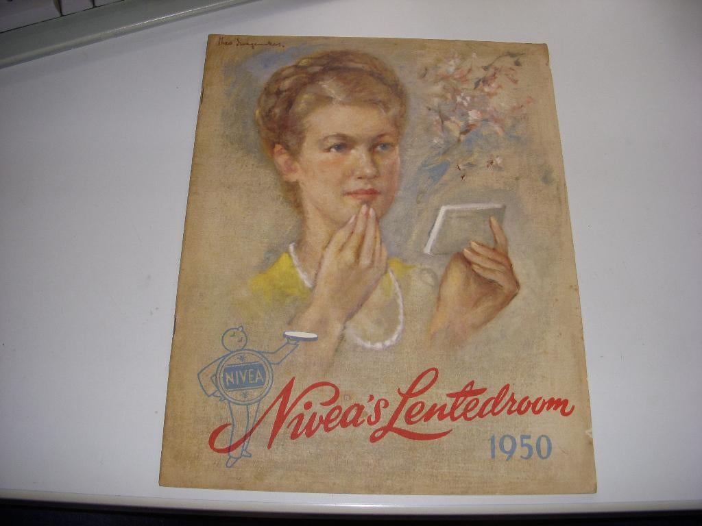 MOOIE reclamecatalogus Nivea's Lentedroom 1950, Gelezen, Ophalen of Verzenden, Beiersdorf n.v Nivea producten Amsterdam, Catalogus