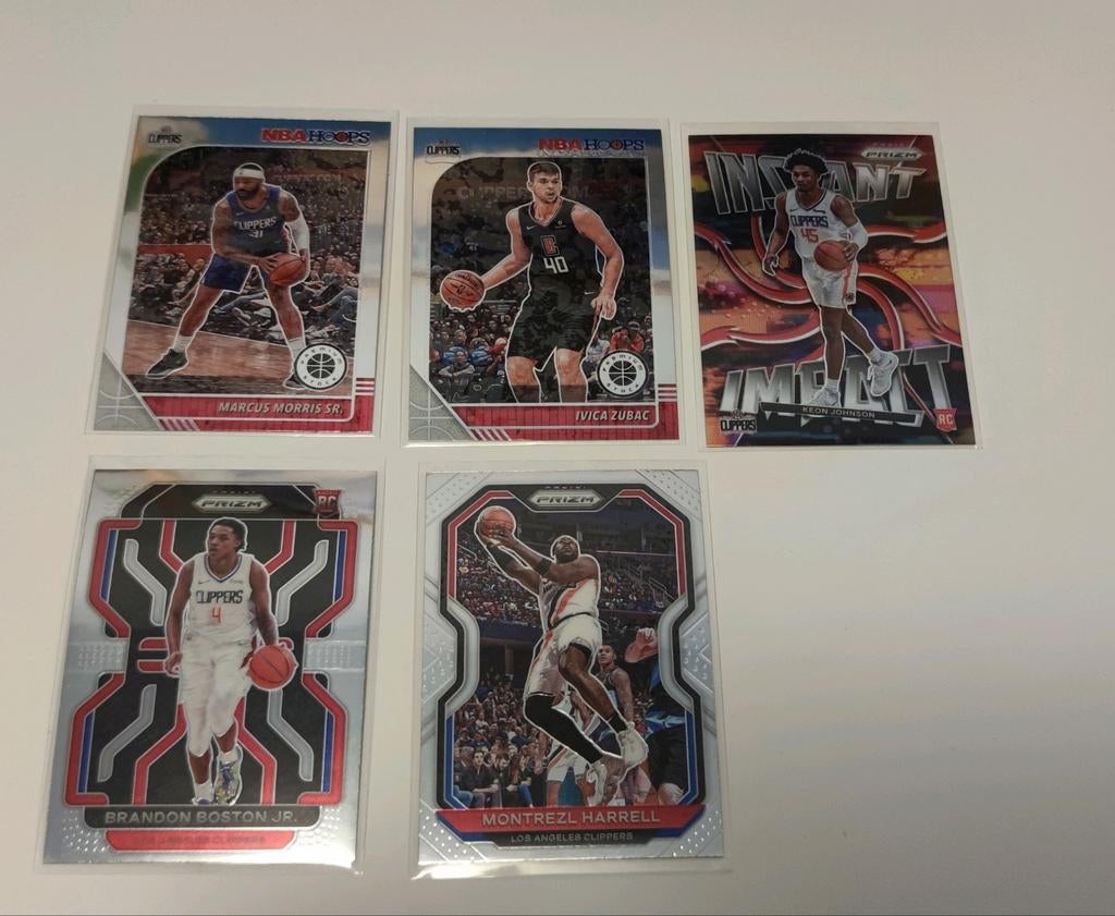 NBA basketbal kaarten - LA clippers, Ophalen of Verzenden