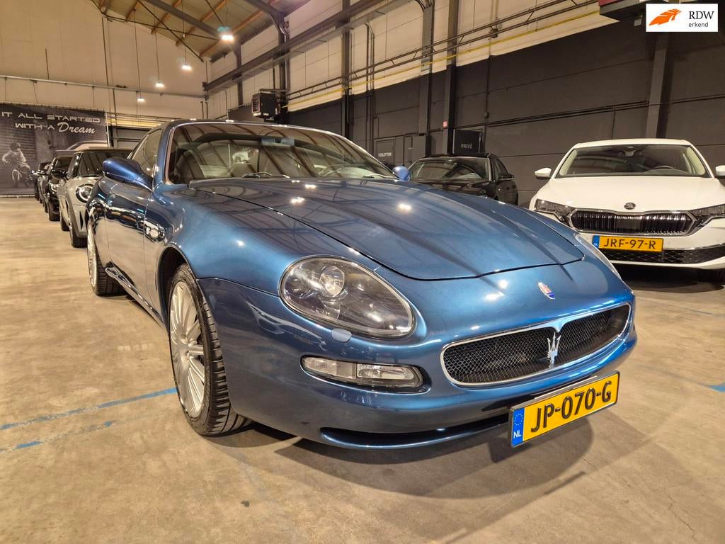 Maserati Coupé 4.2 V8 Cambiocorsa - 97 dkm - Zeer nette sta, Auto's, Maserati, Automaat, Gebruikt, 390 pk, Leder