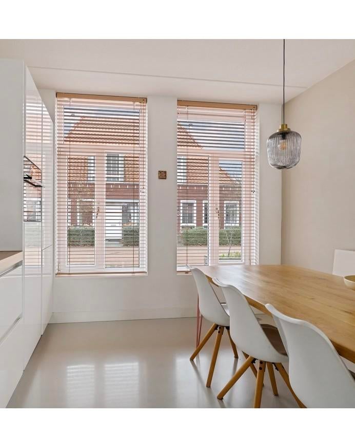 3x Luxaflex jaloezieën 106x210 cm, 5 cm lamel, Ophalen