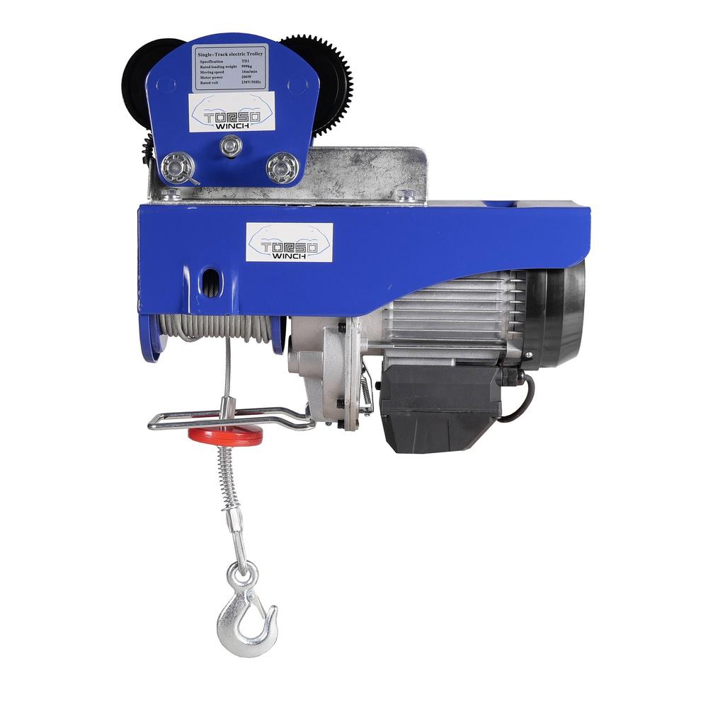 Elektrische takel incl loopkat met draadloze bediening