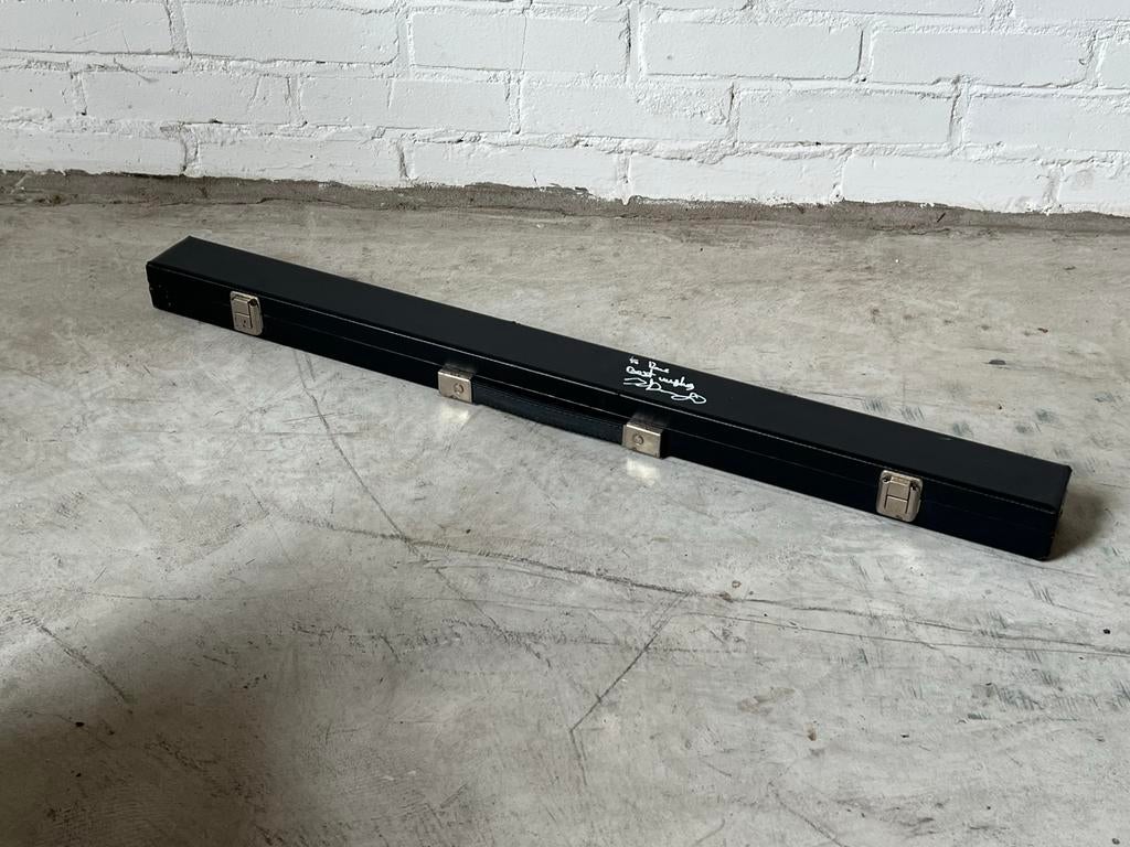 Oude Joe Davis gesigneerde snooker keu., Keu of Ballen, Ophalen of Verzenden, Zo goed als nieuw, Nvt