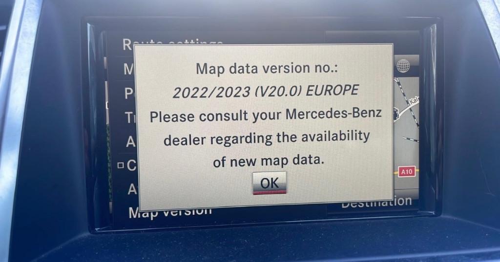 Mercedes COMAND NTG 4.5/4.7 Kaartupdate en code V20, Verzenden, Nieuw, Update