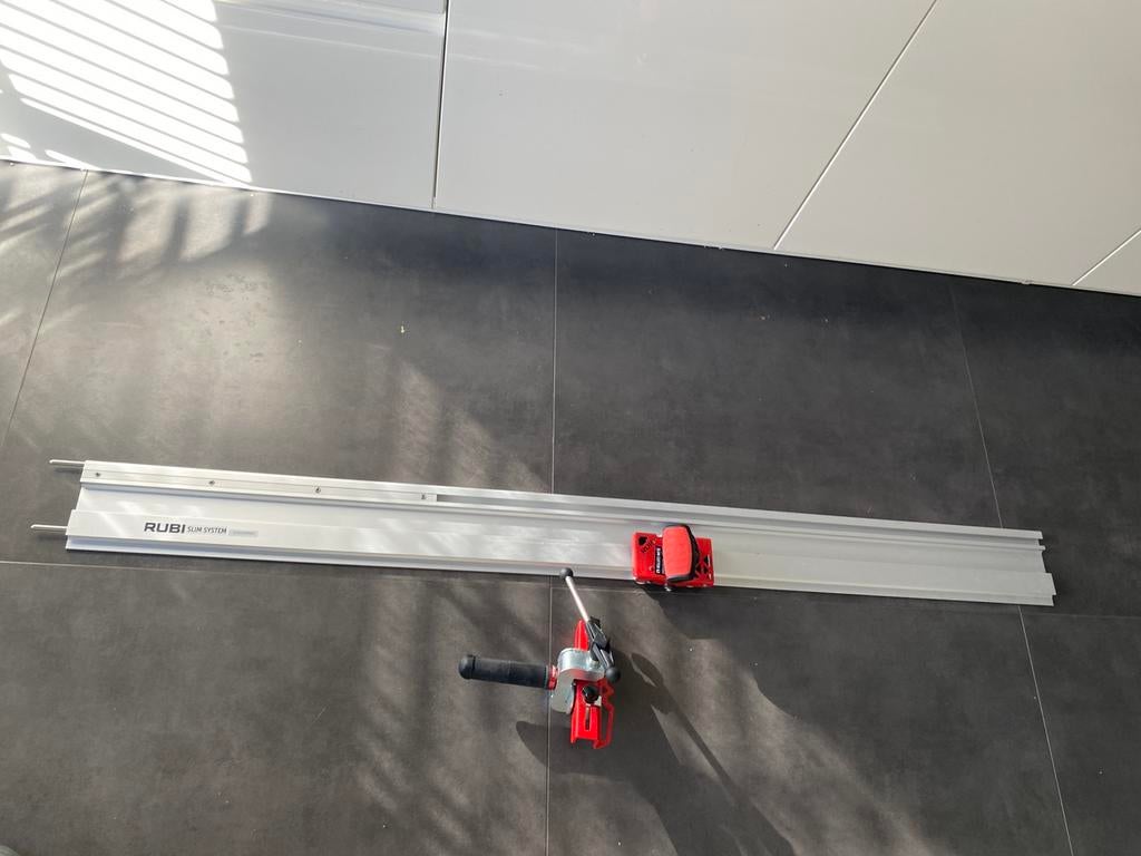 Rubi Slim G2 set | breker | tegelsnijder | liniaal, Ophalen of Verzenden, Zo goed als nieuw, 1200 watt of meer, 70 mm of meer