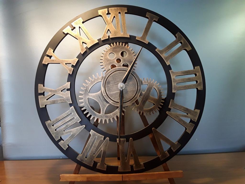 Grote wandklok. 58 cm, Ophalen of Verzenden, Wandklok