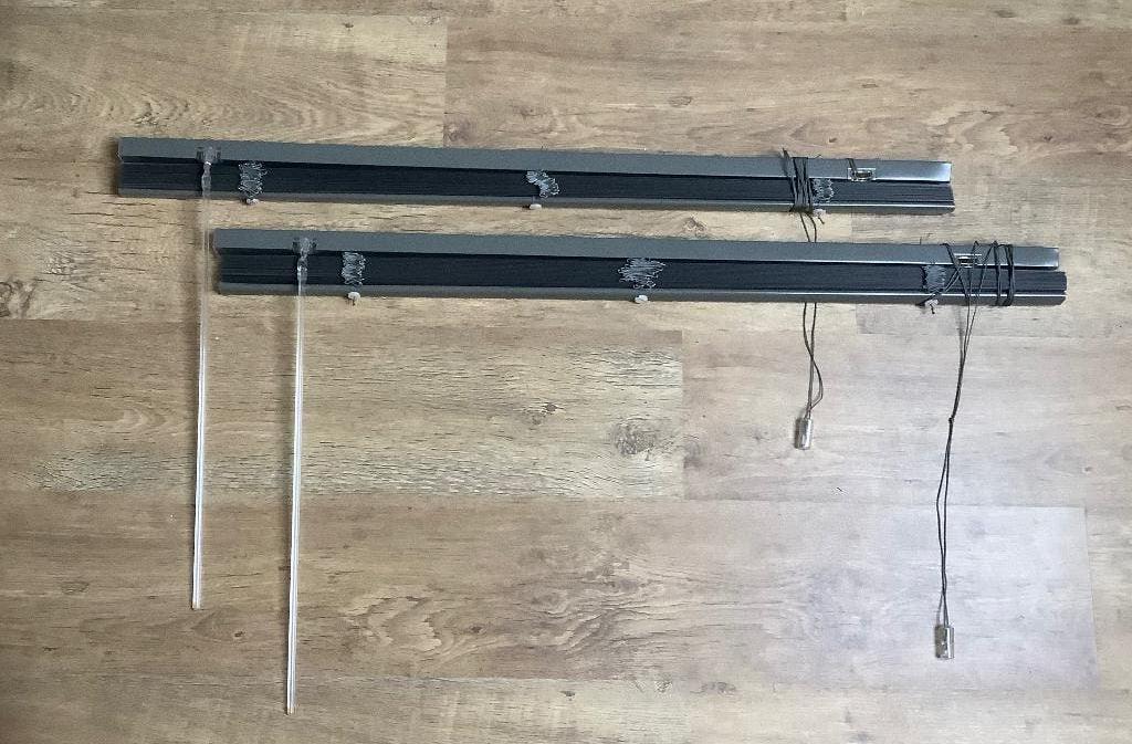 Lamellen 2 stuks, Ophalen, 50 tot 100 cm, 150 tot 200 cm