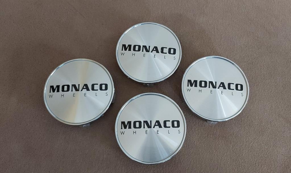 4x Wieldoppen 68mm Monaco Wheels, Ophalen of Verzenden