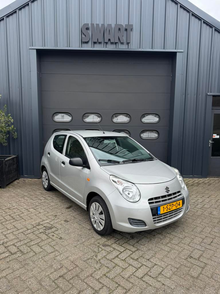 Suzuki Alto 1.0 2014 Grijs, Apk, Airco,, Voorwielaandrijving, Euro 5, Stof, 4 stoelen