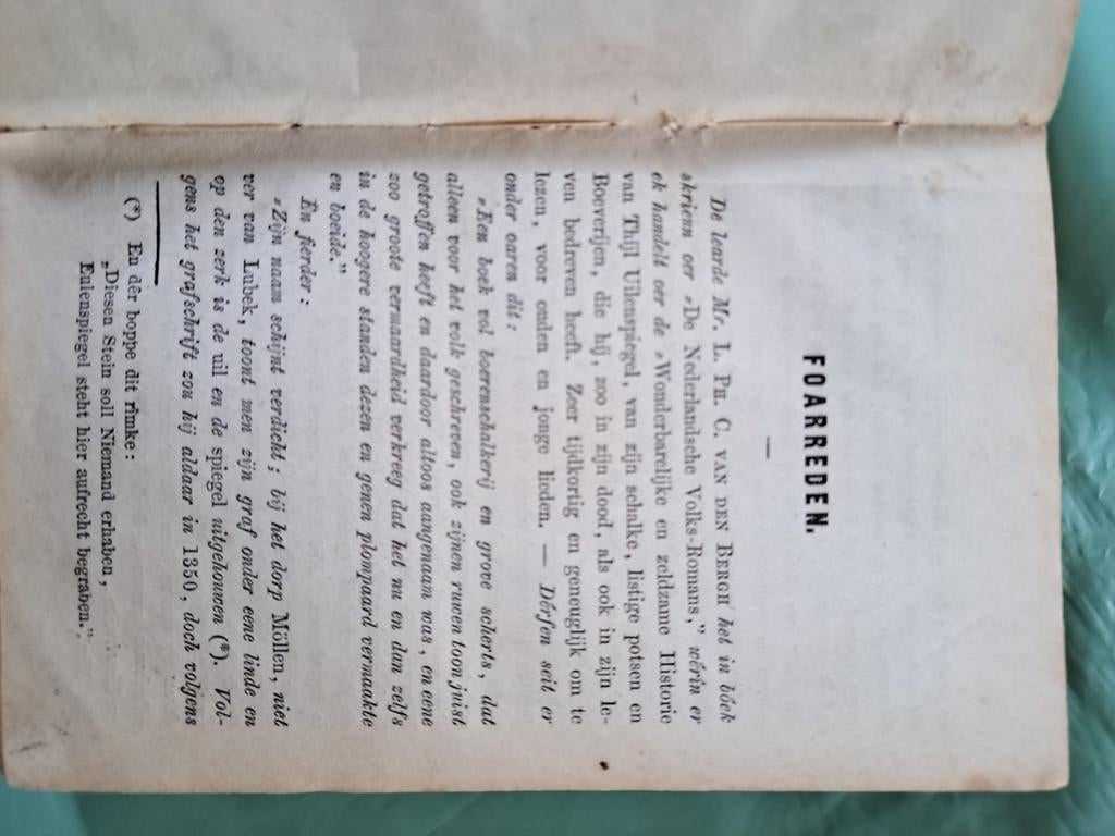 Boekje Friese Thijl Uilenspiegel, Boeken, Ophalen of Verzenden, Gelezen