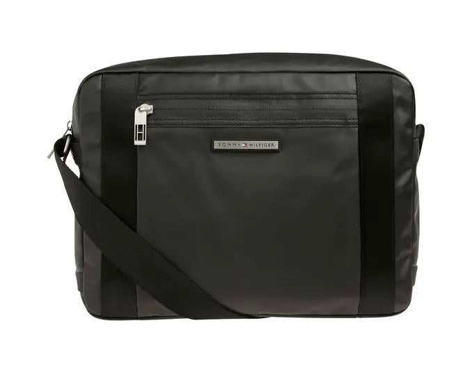 Originele TOMMY HILFIGER Messenger/laptop tas zwart, Computers en Software, Laptoptassen, Verzenden, Zo goed als nieuw, Aktetas