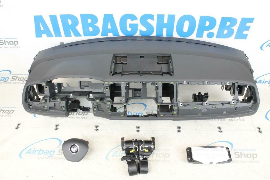 Airbag set Dashboard grijs Volkswagen T6 Transporter, Gebruikt, Ophalen of Verzenden