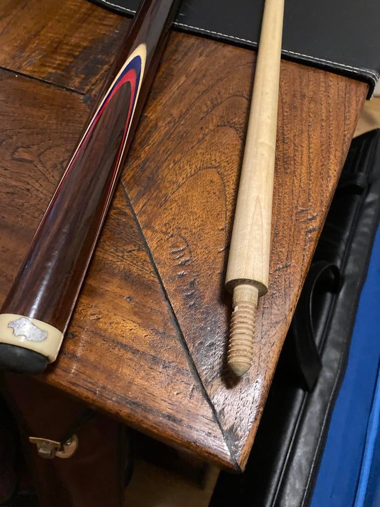 Mooie biljart keu, Ophalen of Verzenden, Gebruikt, Keu of Ballen