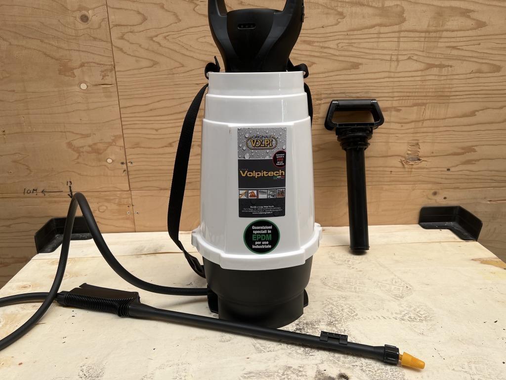 VOLPI ACCU SPUIT 6LT azijnbestendig drukspuit, Ophalen of Verzenden, Nieuw, Onkruidbestrijding