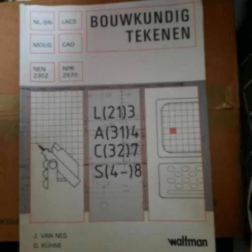 Bouwkundig tekenen, Boeken, Studieboeken en Cursussen, Verzenden, Alpha, Gelezen, HBO