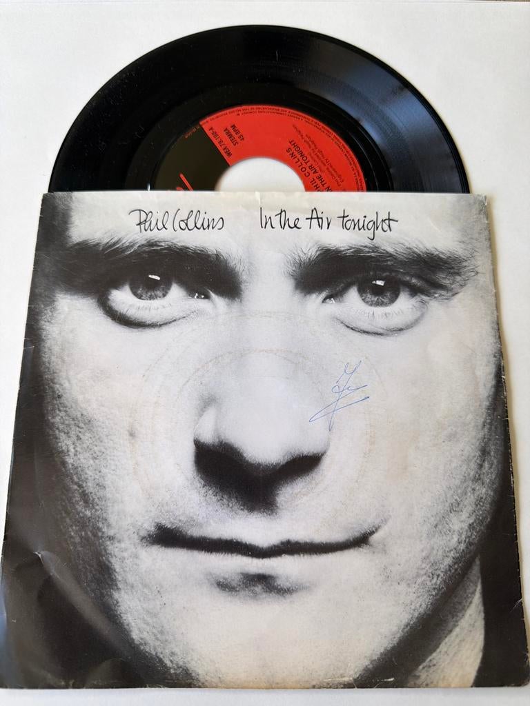 Phil Collins - In the Air Tonight vinyl single, Ophalen, Gebruikt, 7 inch, Single