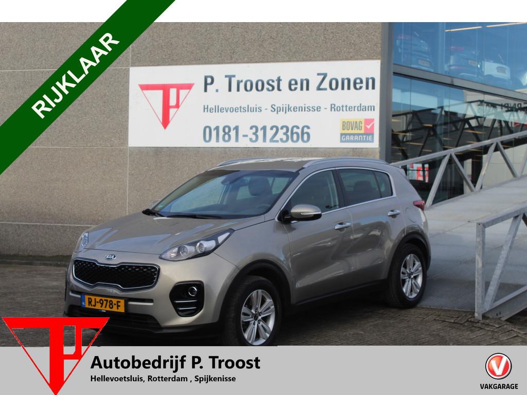 Kia Sportage 1.6 GDI DynamicLine Afn.Trekhaak/Navigatie/Acht, Voorwielaandrijving, 12 maanden, Stof, Gebruikt