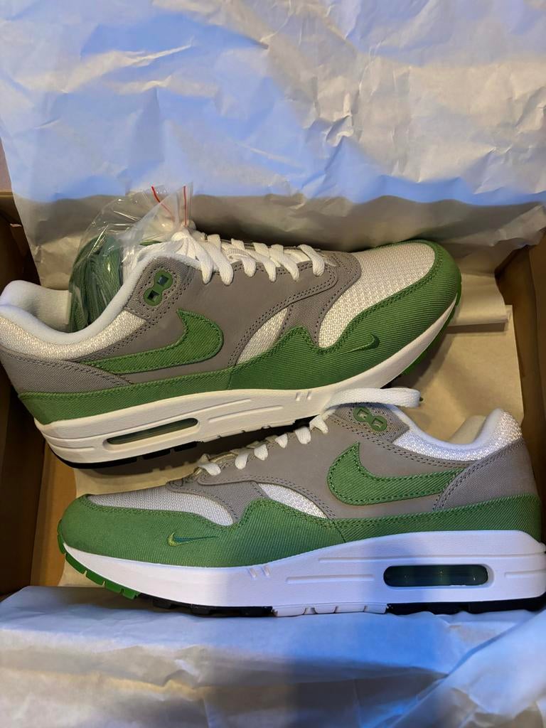 Nike Air Max 1 SP Patta Chlorophyll - Maat 42.5, Kleding | Heren, Schoenen, Nieuw, Sneakers of Gympen, Overige kleuren, Ophalen of Verzenden