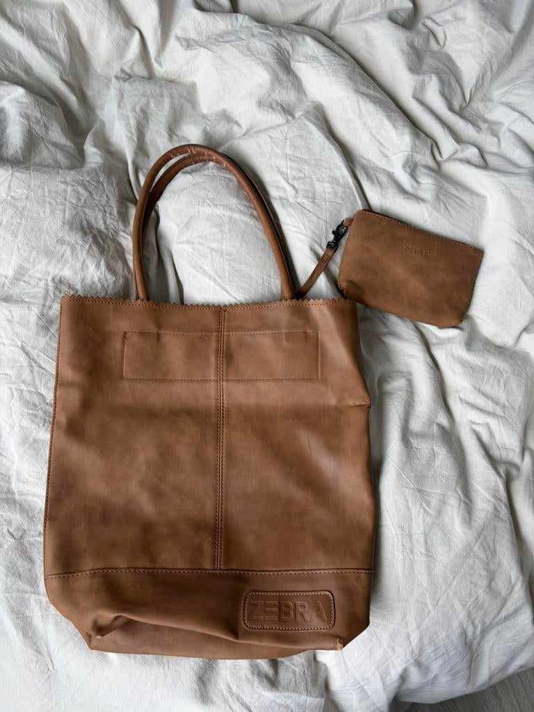 Zebra tas is goede staat, Ophalen of Verzenden, Gebruikt, Handtas