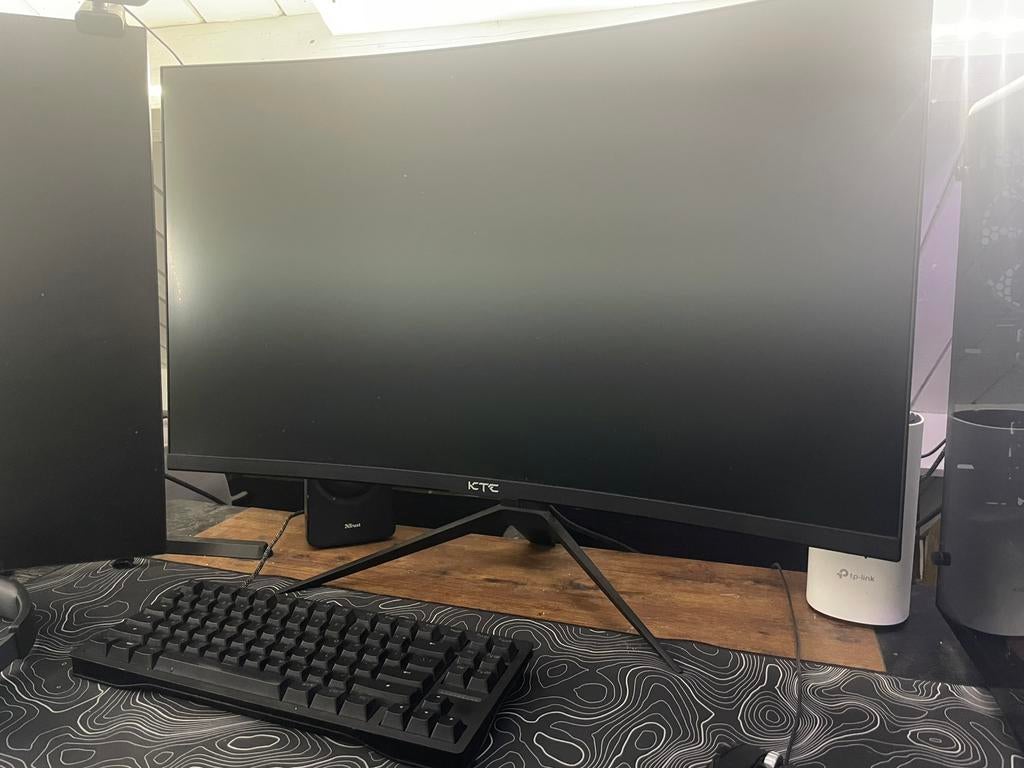 KTC 32 inch 240hz Curved Gaming Monitor, Computers en Software, Monitoren, Gaming, Hoofdtelefoonaansluiting, Full HD, Ophalen of Verzenden