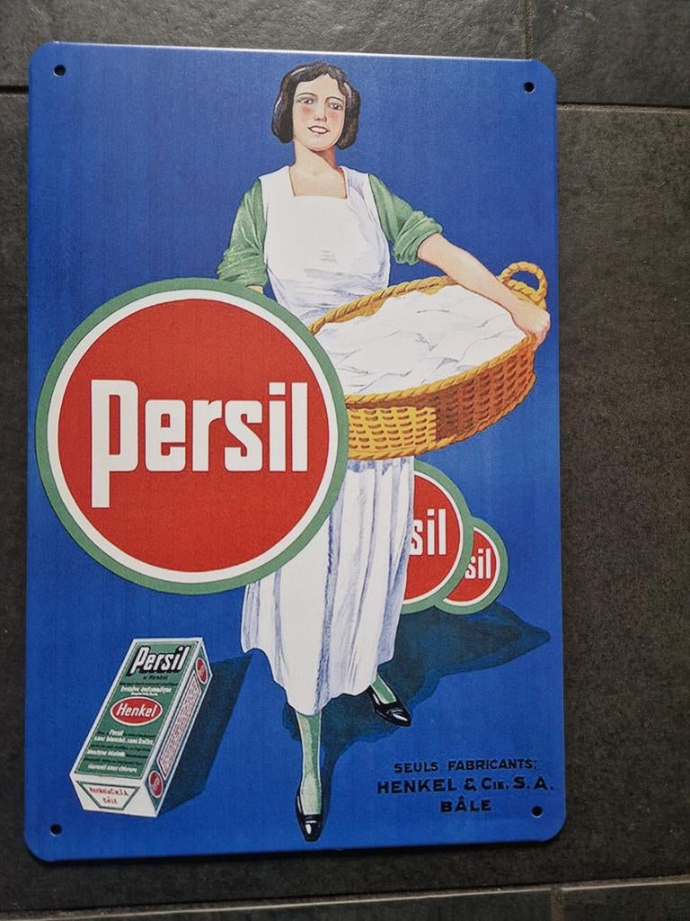 Persil reclamebord, Ophalen of Verzenden, Nieuw, Reclamebord