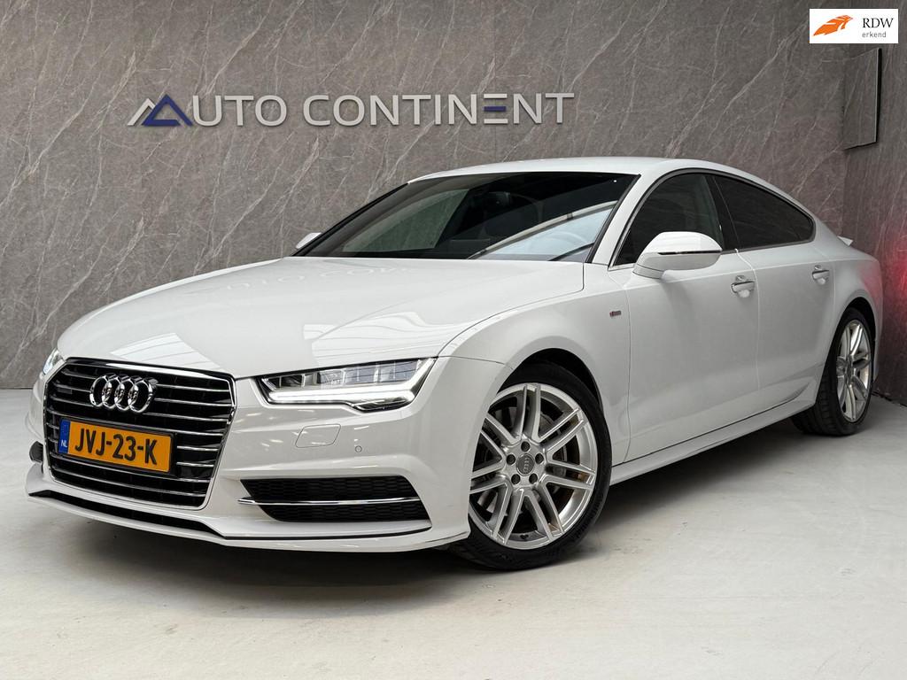 Audi A7 3.0 TFSI quattro 3x S-Line 333 PK / Nette Auto, Auto's, Audi, Gebruikt, 2995 cc, 4 stoelen, Wit