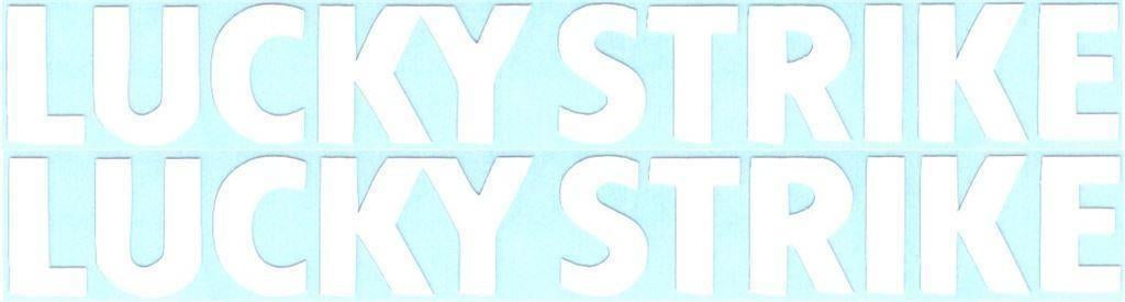 Lucky Strike sticker set #3, Ophalen of Verzenden